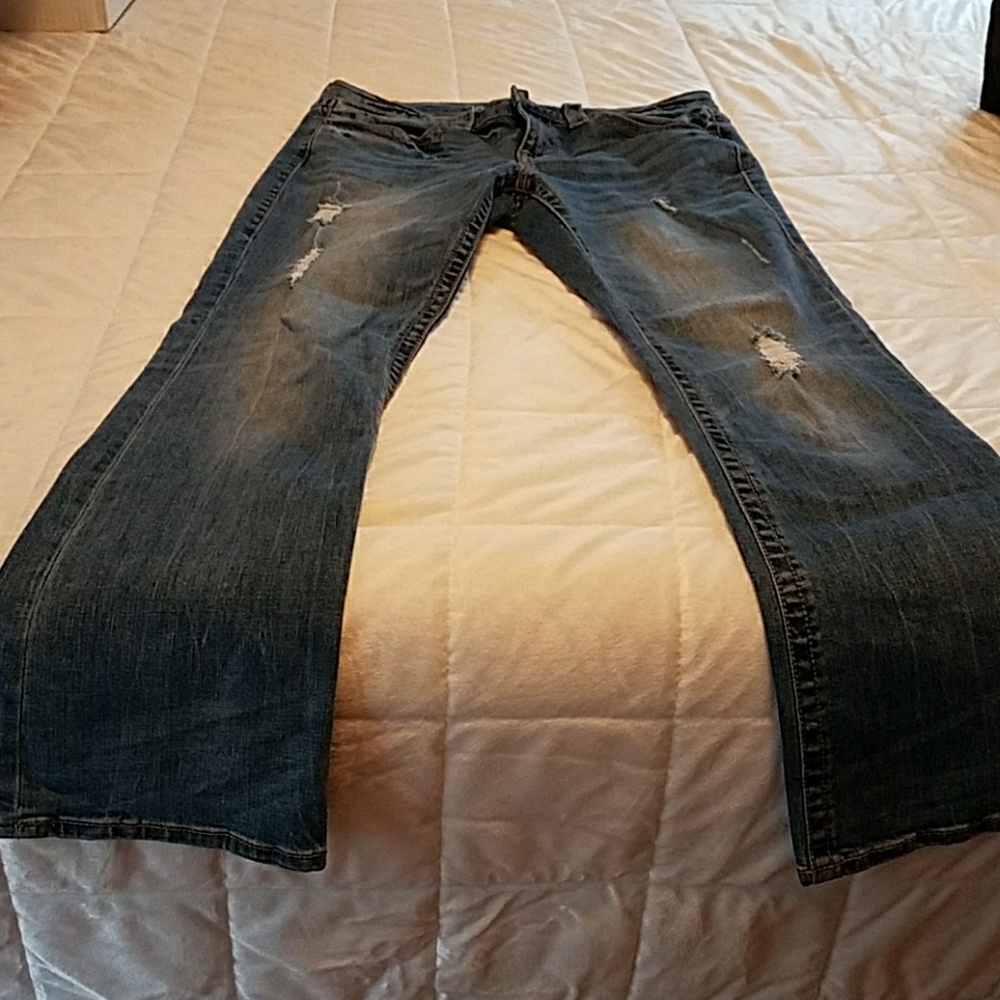 Victoria secret boot cut jeans size 12